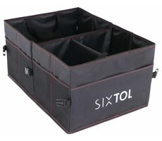 SIXTOL CAR COMPACT 14 - Organizér do kufru auta / 14 přihrádek / skládací