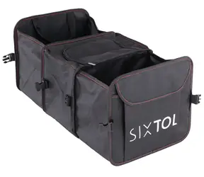 SIXTOL CAR COMPACT 5 THERMO - Organizér do kufru auta / 5 přihrádek / termotaška / skládací