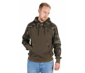 FOX Mikina Khaki/Camo Hoody XXXL