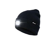 Holdcarp LED Light USB Beanie Černá
