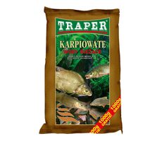 Traper Vnadící směs Popular Kapr na tekoucí vodu Perník 5kg