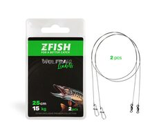 Zfish Lanko Wolfram Leader 25cm 15kg 2ks