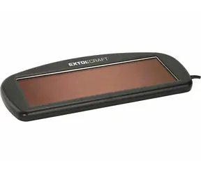 EXTOL-CRAFT Dobíječka autobaterií - solární / 1.5W / 100mA 