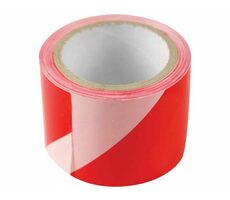 EXTOL-CRAFT Páska výstražná červeno-bílá 75mm x 100m / PE 