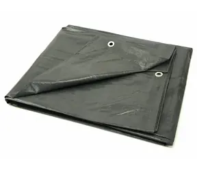 GEKO Plachta PP/PE nepromokavá extra silná šedá 15x16 m