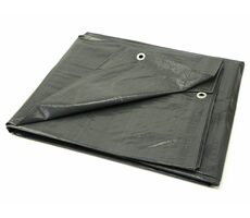 GEKO Plachta PP/PE nepromokavá extra silná šedá 6x10 m