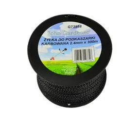GEKO Struna do sekačky 2.4mm 300m / zvlněný profil 