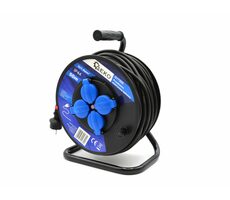 GEKO Kabel prodlužovací 3x1.5mm2 | 4 zásuvky | buben | IP44 | 50m