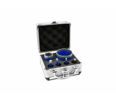 GEKO Korunkový vrták diamantový sada 6ks / 6-68mm 