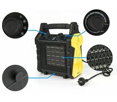 GEKO G80405 / Keramický elektrický ohřívač / 2000W 