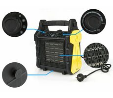 GEKO G80406 / Keramický elektrický ohřívač / 3000W 