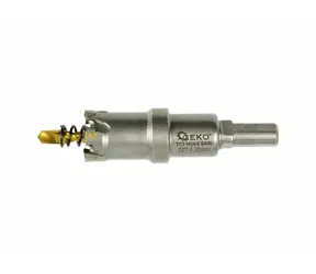 GEKO Korunkový vrták do kovu TCT 22mm