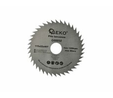 GEKO G00050 / Pilový kotouč / 115 x 22 mm / 40T