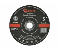 GEKO G78221 / Řezný kotouč na kov / 150 x 1.6 x 22.2 mm