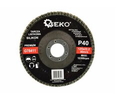 GEKO G78411 / Lamelový kotouč / 125 x 22.2 mm / P40