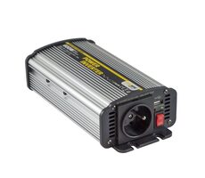 Carspa CAR600U-122 Měnič napětí 12V/230V+USB 600W / modifikovaná sinus