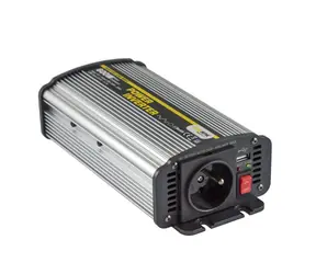 Carspa CAR600U-122 Měnič napětí 12V/230V+USB 600W / modifikovaná sinus