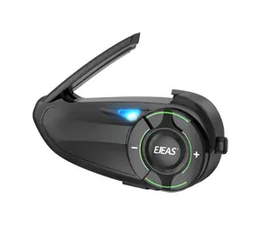 EJEAS Q8 Interkom pro motocykly / dosah 1000m / 230h / IP67 