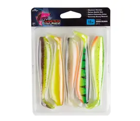 FOX Rage Gumová nástraha Zander Pro Shad 12cm Mixed UV Colour 5ks