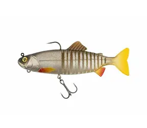 FOX Rage Gumová nástraha Replicant Jointed 15cm 60g Silver Ghost