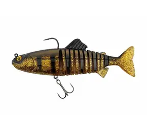 FOX Rage Gumová nástraha Replicant Jointed 18cm 80g Golden Perch (NRE402)