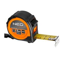 NEO TOOLS 67-115-1 / Metr svinovací 5 m / Magnetický / Šířka pásky: 25 mm 