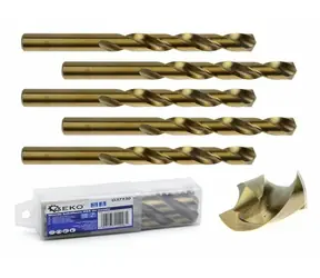 GEKO Vrták do kovu 12.5mm / HSS / balení 5 ks 