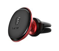 Baseus C40141 Magnetic Air Vent Red OS červená / Magnetický držák telefonu do ventilace auta