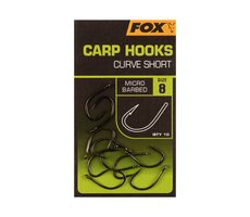 FOX Háček Carp Hooks Curve Shank Short Velikost 4 10ks