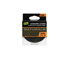 FOX Olověnka Naturals Leadcore 25m 50lb 22,7kg