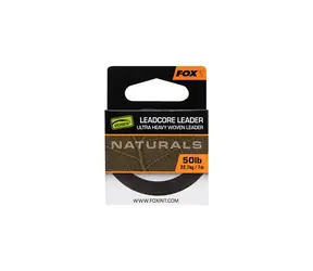 FOX Olověnka Naturals Leadcore 7m 50lb 22,7kg