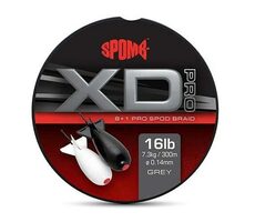 Spomb Šňůra XD Pro Braid Grey 8+1 300m 0,14mm 7,3kg