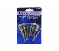 GEKO Nástrčné bity s prodlouženou šestihrannou stopkou 8ks 