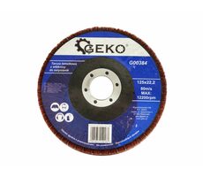 GEKO Netkaný nylonový saténový lešticí kotouč 125x22.23 mm 