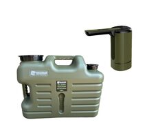 Holdcarp Set kanystr+automatický kohoutek Smart Rechargeable Tap+Cubic Water Carrier 18l