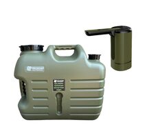 Holdcarp Set kanystr+automatický kohoutek Smart Rechargeable Tap+Cubic Water Carrier 25l