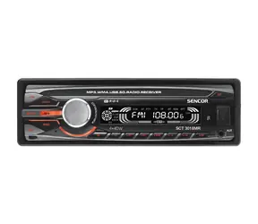 SENCOR SCT 3018MR / DIN / autorádio / USB / SD / MMC