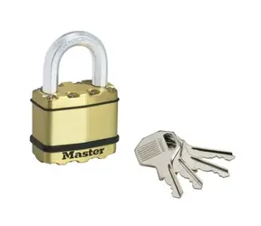 Master Lock M5BEURD Mosazný visací zámek - Excell - 50mm