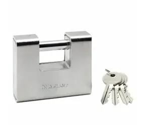 Master Lock 690EURD Obdélníkový visací zámek pro zvýšenou ochranu - 90mm