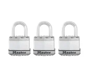 Master Lock M1EURTRI Set 3 ks titanových visacích zámků - Excell - 45mm
