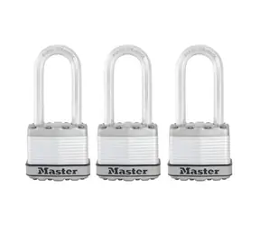 Master Lock M1EURTRILH Set 3 ks titanových visacích zámků - Excell - 45mm