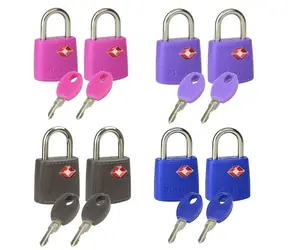 Master Lock 4695EURTAST SET Set 2 ks visacích zámků TSA (1 balení, 4 sety)