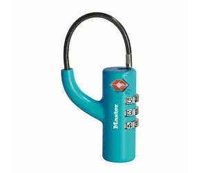 Master Lock 4717EURDBLU Visací kombinační zámek TSA 