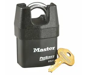 Master Lock 6321EURD Visací zámek PRO se zapuštěným třmenem - 54mm