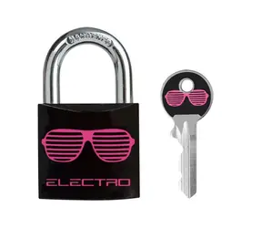 Master Lock 3430EURDELEC Visací zámek z pevného hliníku - 30mm