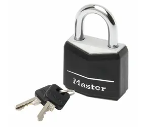 Master Lock 9150EURDBLK Visací zámek z pevného hliníku - 50mm