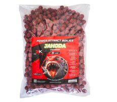 DK Fishing Boilies Power Attract Jahoda 5kg 20mm