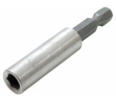 EXTOL-PREMIUM Držák hrotů do vrtačky nerez 1/4"x60mm / CrV
