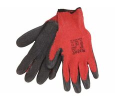 EXTOL-PREMIUM Rukavice bavlněné polomáčené v LATEXU - velikost 9" 