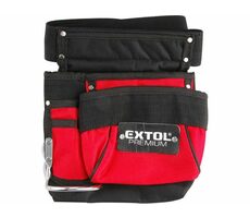 EXTOL-PREMIUM Pás na nářadí 3 kapsy / 1 velká | 1 střední | 1 malá / nylon 